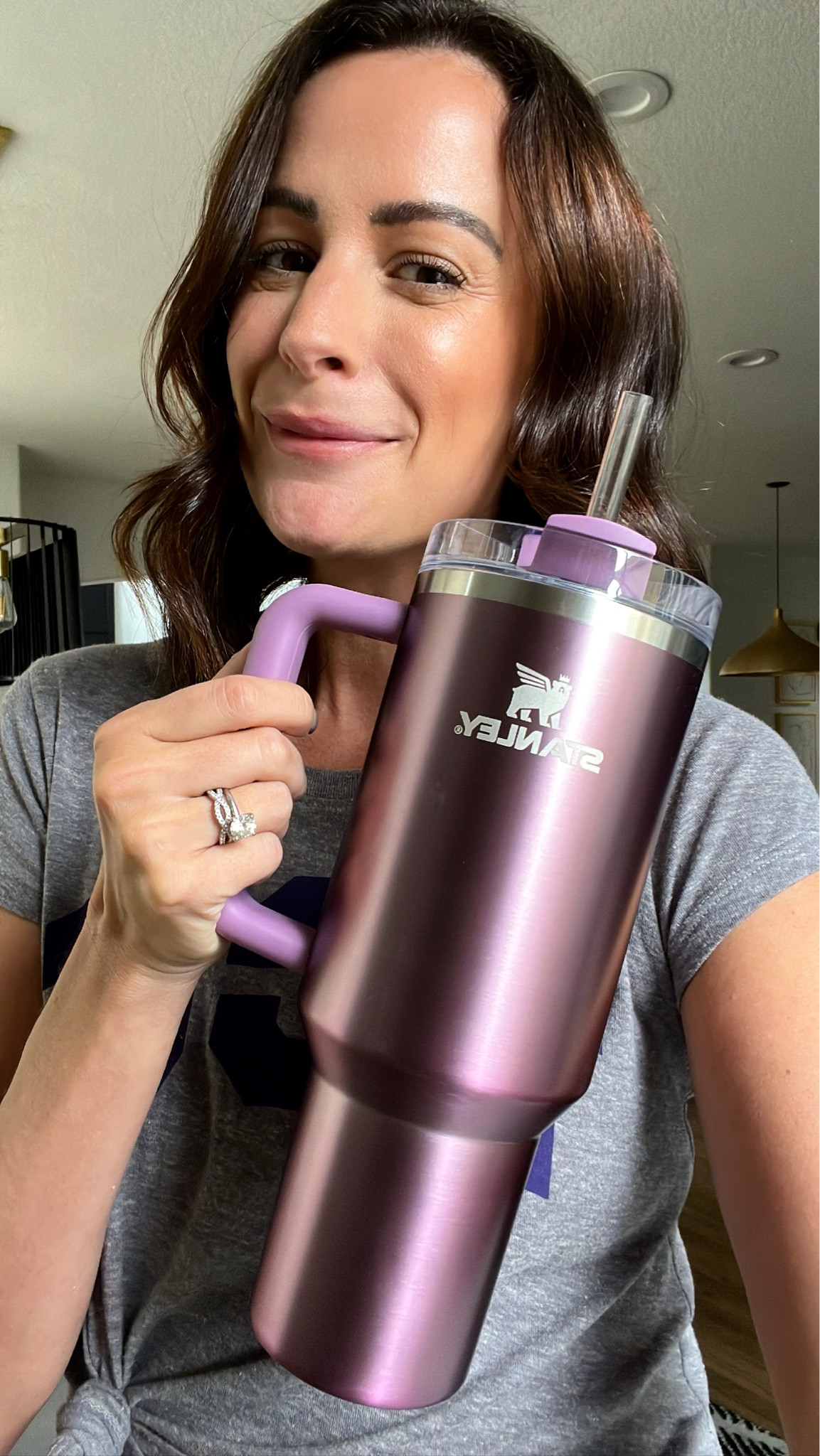New Stanley quencher launch! Obsessed with this new primrose glow color in the 40oz 💜💜 @stanley_brand

#LTKSeasonal #LTKfindsunder50 #LTKhome