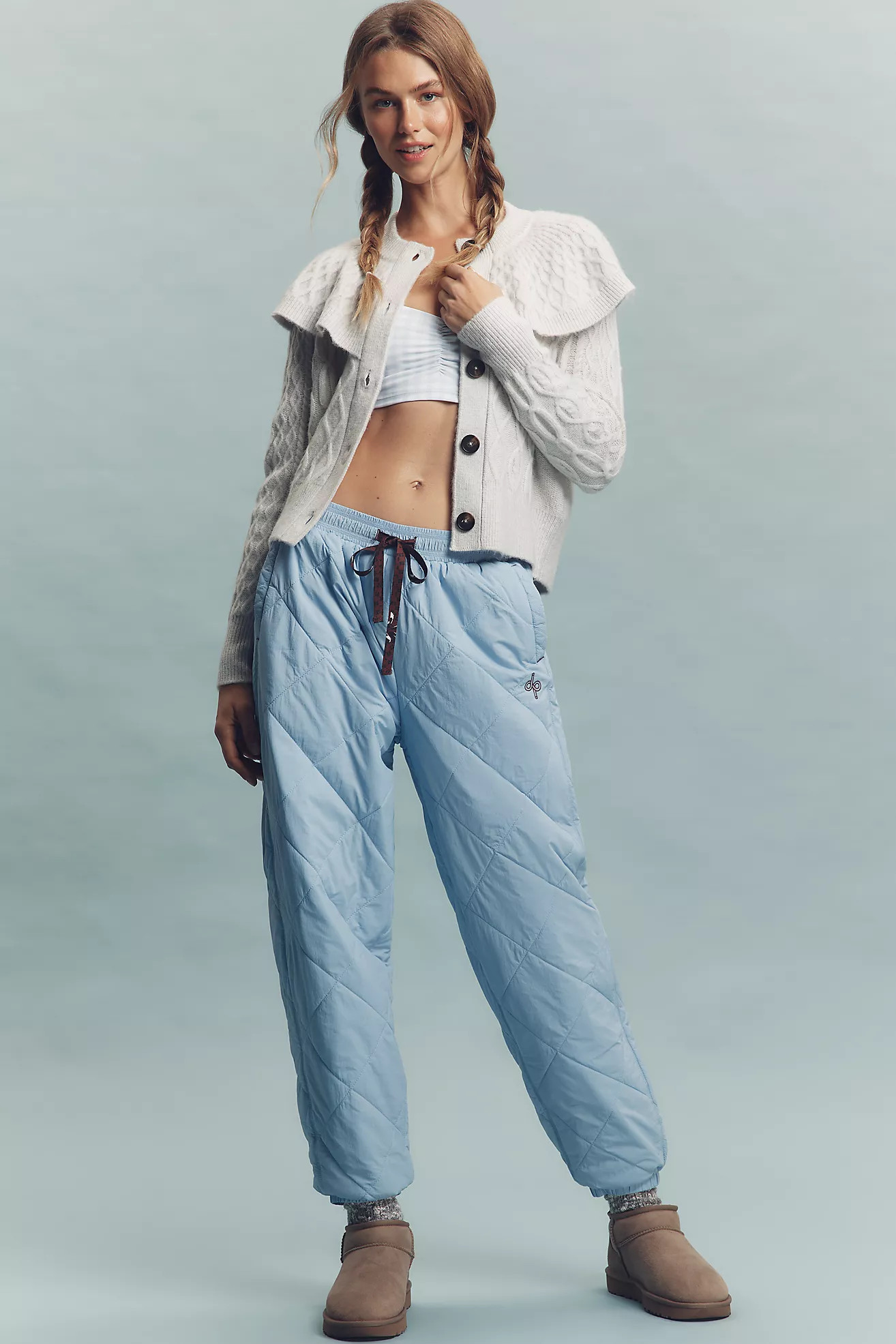 Daily Practice Quilted Bomber Drawstring Pants | Anthropologie (US)