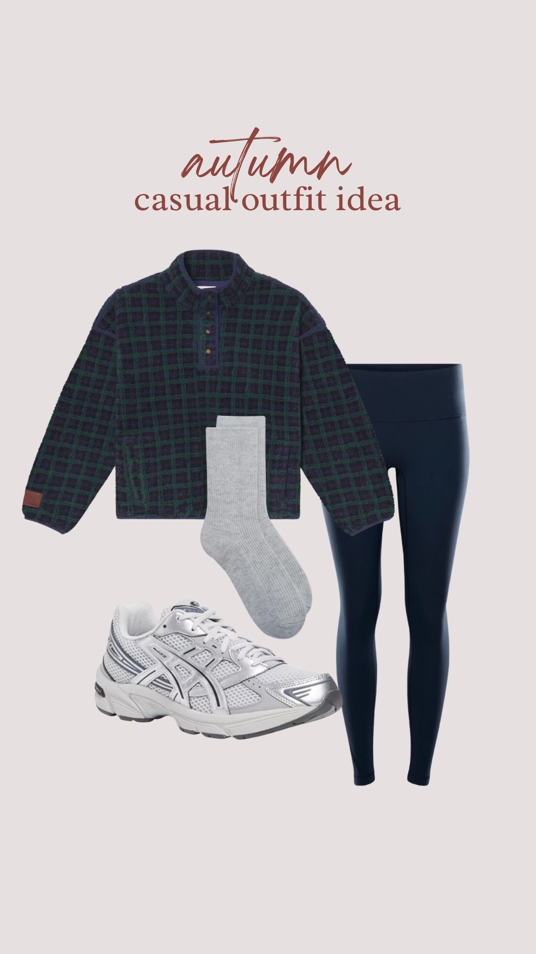 Love this plaid fleece so much!