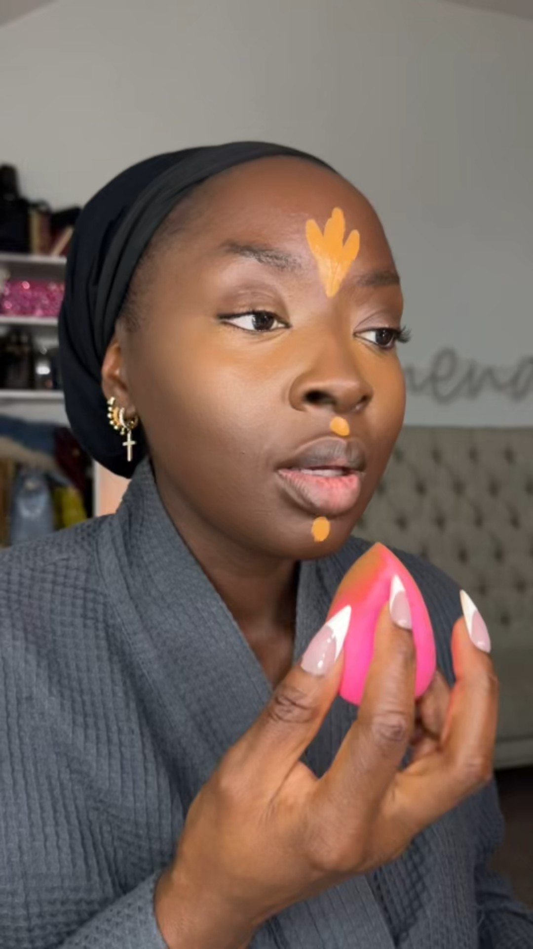 Note to self: #bloom pre-workout works, take it before the workout not in the middle of the workout. #Acappella #MelaninMakeUp 

#LTKBeauty #LTKFindsUnder50 #LTKStyleTip