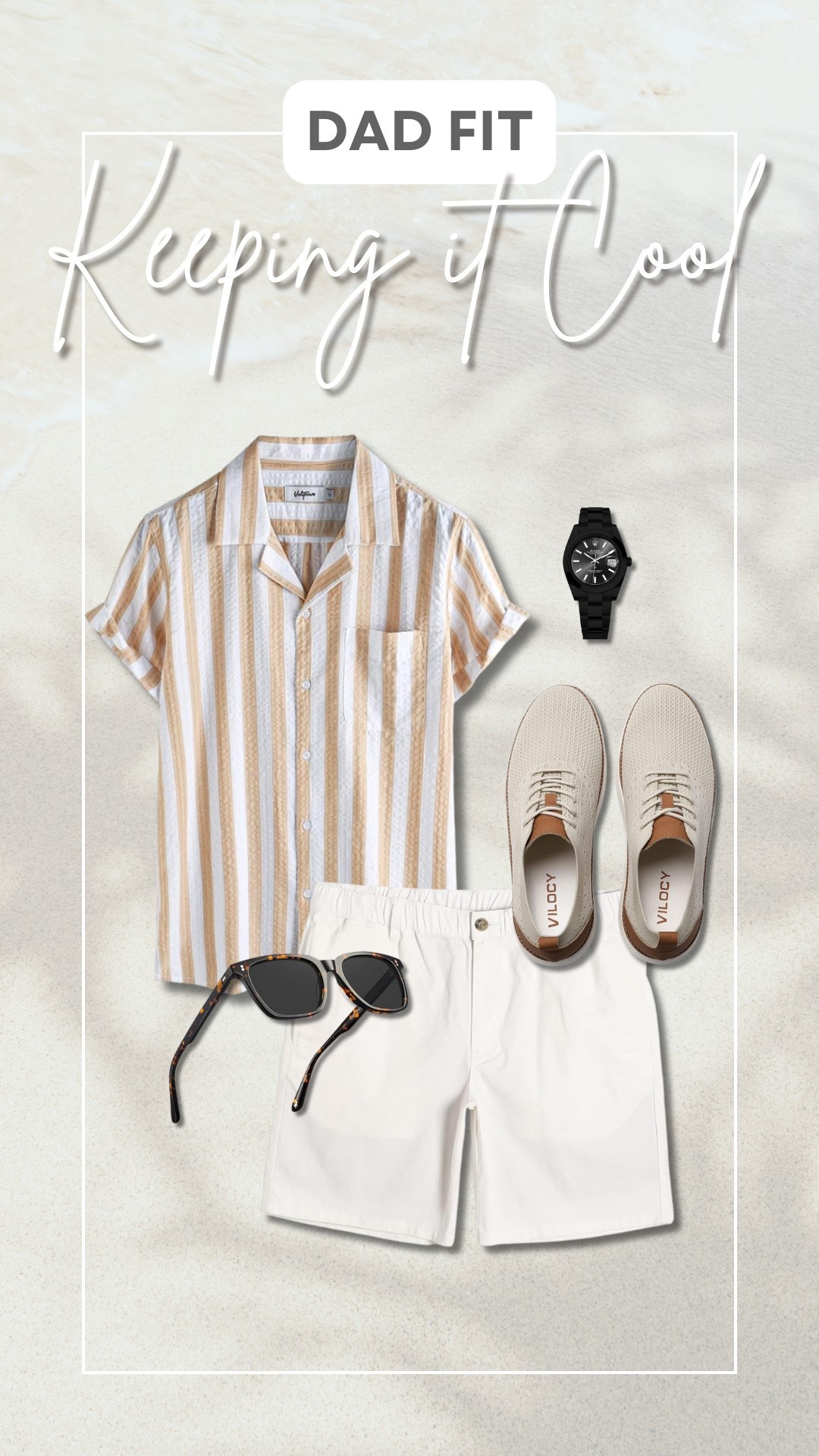 Laid-back dad style for summer ☀️ Easy, breathable pieces that keep it cool for weekend adventures, family outings, or backyard grilling. 

Linked his go-to look on LTK! 



#LTKMens #LTKTravel