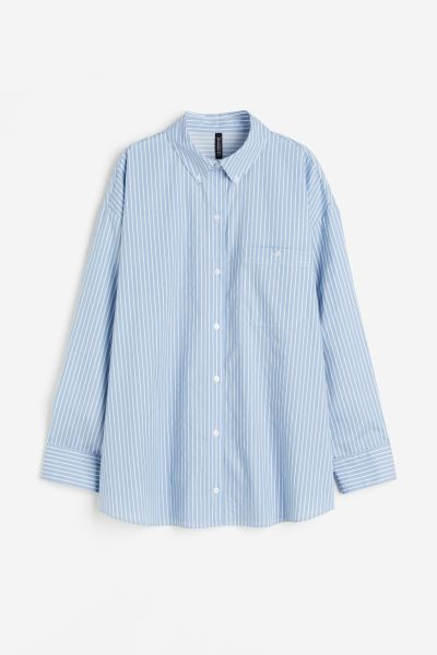 Oversized Poplin Shirt | H&M (US + CA)