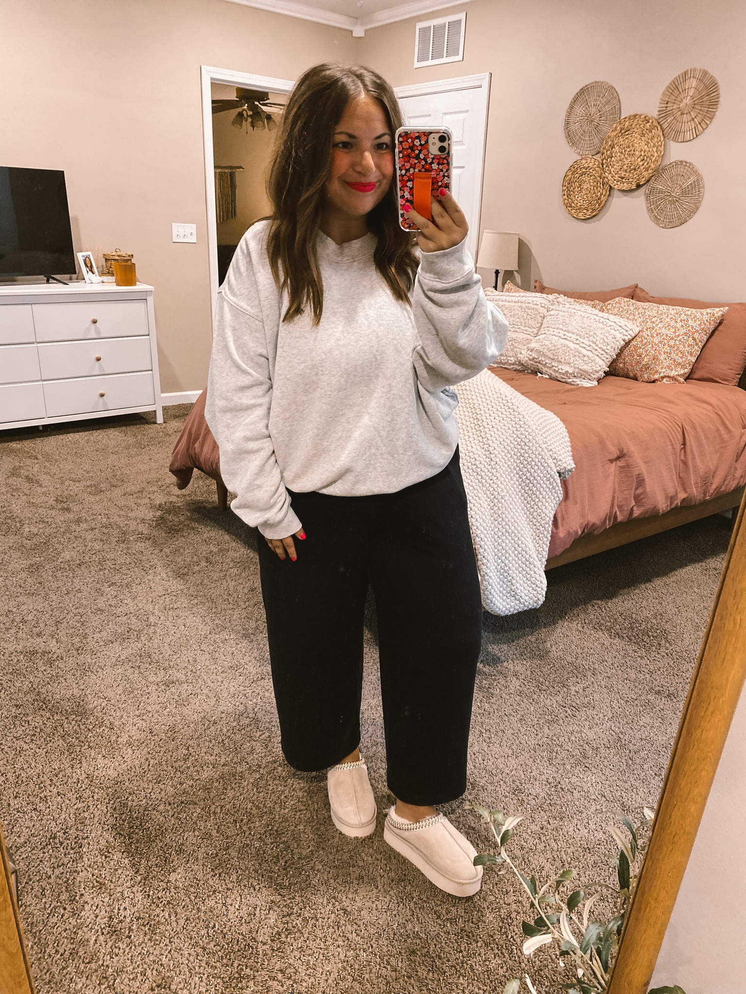Weekend cozies are my fav kind of cozies, especially when they’re super comfy, soft & affordable too! Shoes are Amazon, pants are Walmart & crew is Target.

clogs: fit true to size // wearing a 5
pants: fit true to size // wearing a large
crewneck: fits true to size // wearing a large

#LTKFindsUnder50 #LTKFindsUnder100 #LTKStyleTip
