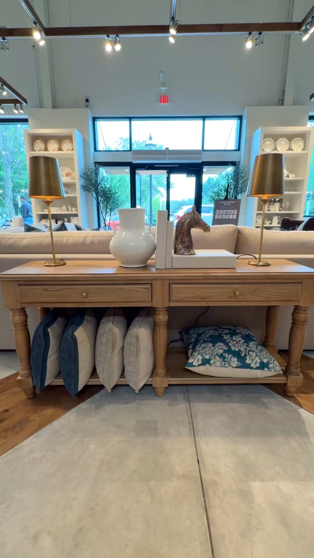 New at Pottery Barn! 😍 The Sawyer Console Table has such classic charm, with two spacious drawers to keep everyday essentials tucked away. 🫶🏻 Its timeless design and neutral modern farmhouse style make it an easy fit for an entryway, hallway, or living room. ✨ I’ve linked it and similar console table styles in my LTK! @Pottery Barn #consoletable #livingroomfurniture #woodconsole

#LTKHome #LTKSaleAlert