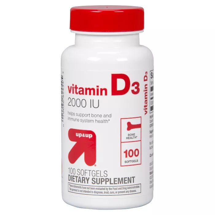 Vitamin D3 Dietary Supplement Softgels - Up&Up™ | Target