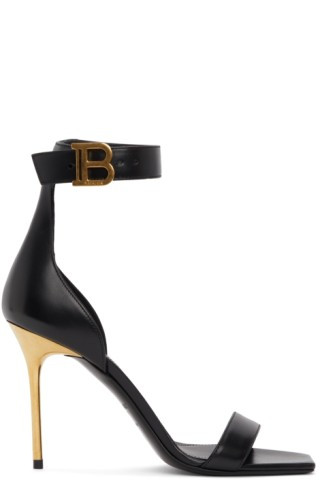 Black Rudie Heeled Sandals | SSENSE