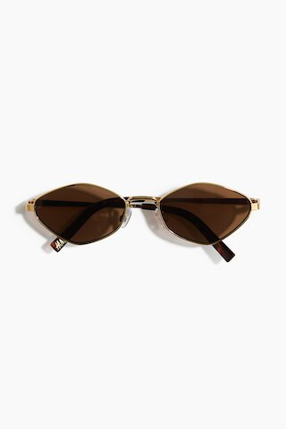 H & M - Oval Sunglasses - Brown | H&M (US + CA)