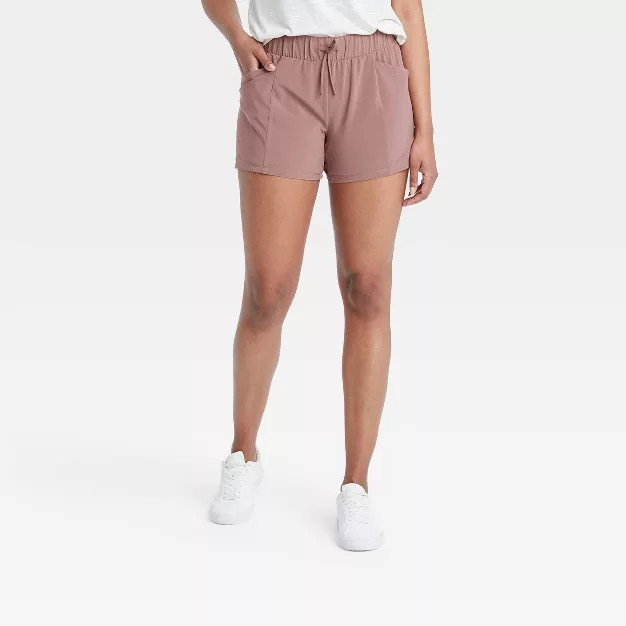 Women's Stretch Woven Shorts - All in Motion™ | Target