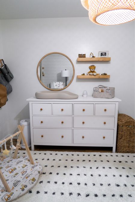 Nursery dresser organization 

#LTKbump #LTKbaby #LTKfamily