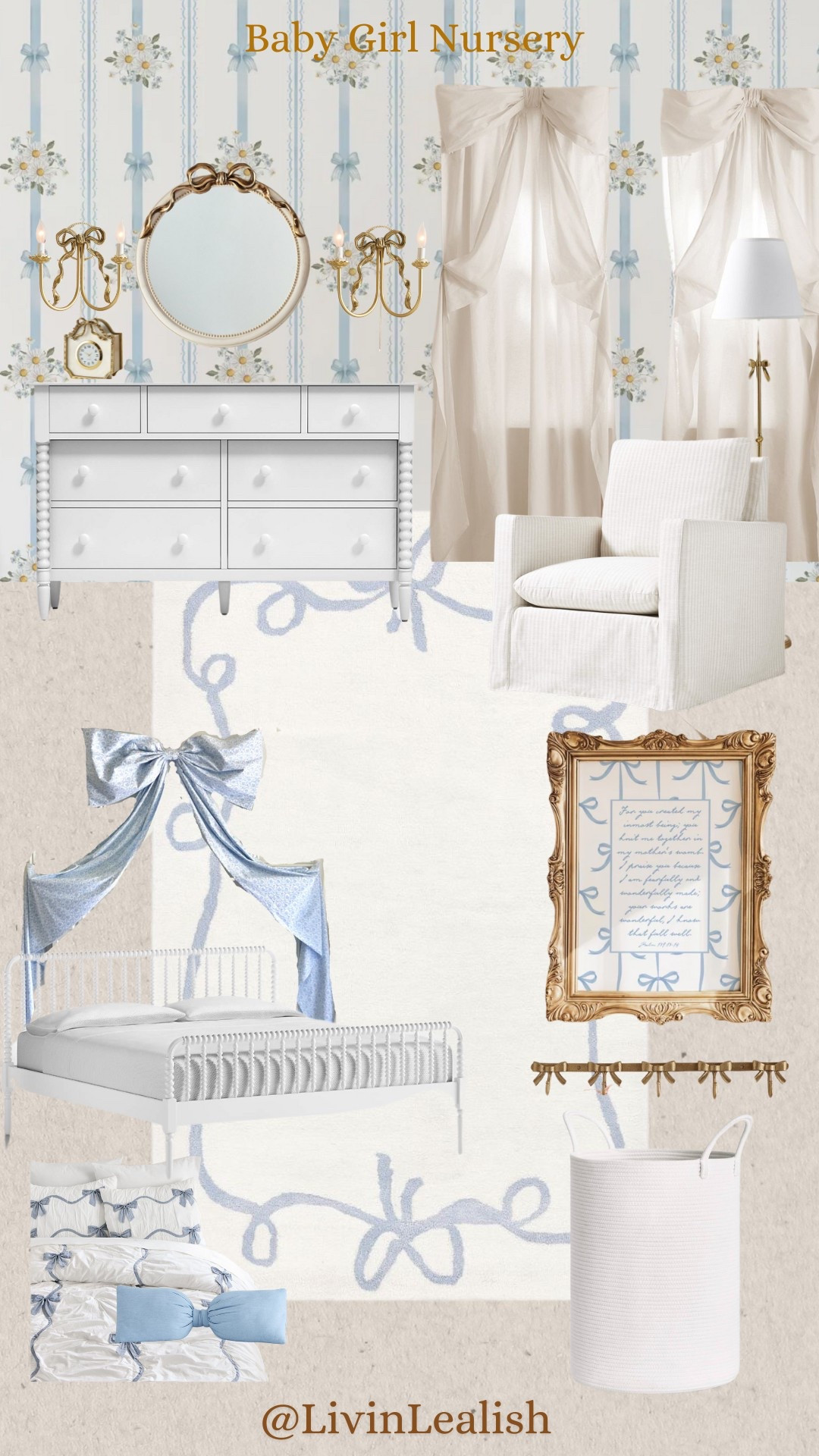 Prettiest toddler/baby room! 💙#toddlerroom #nursery #babynursery #babyroom #bluebabyroom #roominspo #roomdecor #bowroom

#LTKBaby #LTKHome #LTKKids