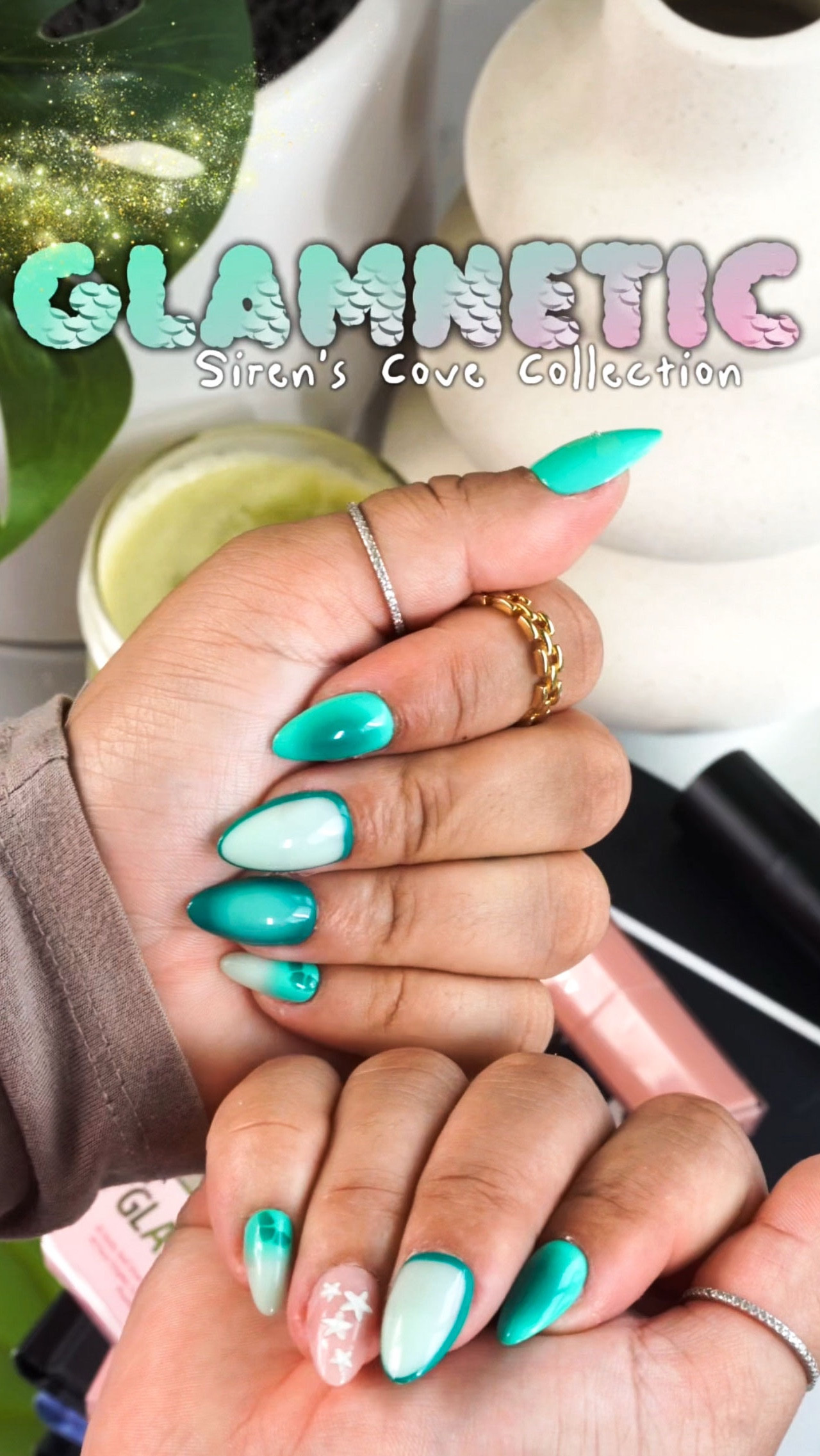 🐚🏝️🫧🧜🏾‍♀️💅🏽 Are picking: Siren Green or Salty Waves? 🐚✨
I’m loving the new Siren Cove Collection from @glamnetic — press-on nails that give major under-the-sea glam in literal minutes.

💫 So easy to apply – Press, hold, and done
💫 Customizable fit – Trim, file, and shape to your liking
💫 Waterproof & durable – Perfect for pool days, vacays, and everyday magic
💫 Lasts up to 2 weeks
💫 1/4 of the price of a salon mani – Save time & money
💫 Vegan & cruelty-free
💫 Gentle removal – Just soak, lift, and reuse!

🏝️Use my code LISHAEUBANKS for 15% off at Glamnetic.com (excludes new launches and bundles)
#glamnetic #glamneticpartner #pressonnails #pressonsets #diynails #summernails #mermaidnails #ugccontentcreator #ugcmarketing #ad #nails💅 #nailsaddict #nailsaddict 🐬🫧🧜🏾‍♀️


#LTKBeauty #LTKSummerEdit #LTKSwim