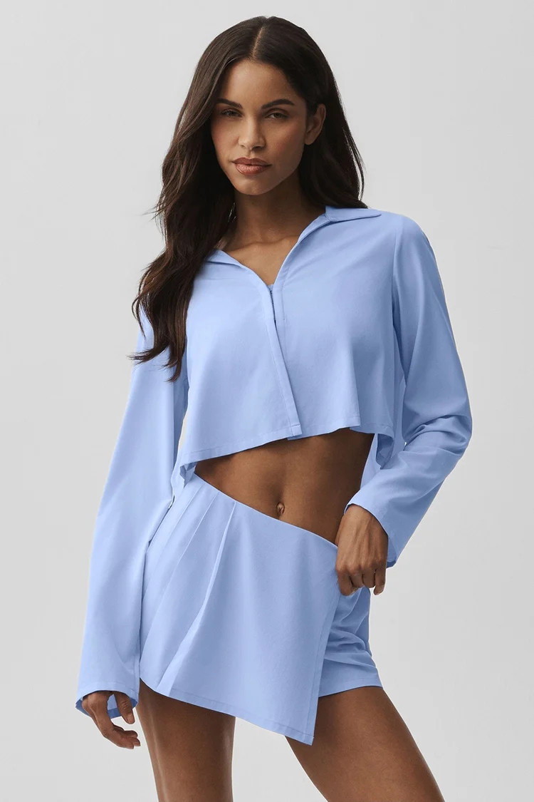 Cropped Unmatched Long Sleeve | Alo Yoga