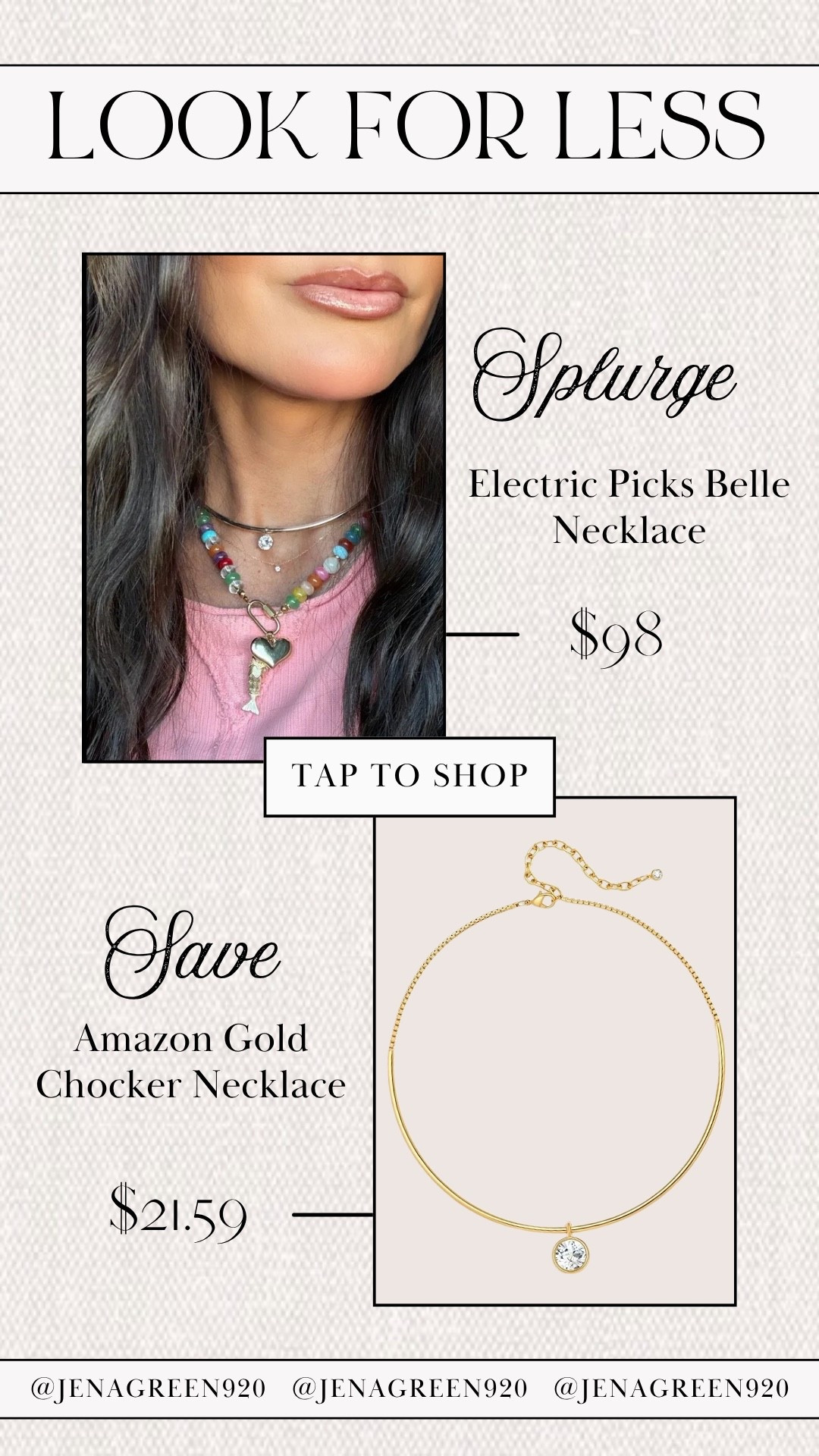 Look For Less | Gold Chocker Necklace | Amazon Necklace

#LTKootd #LTKdayinmylife
