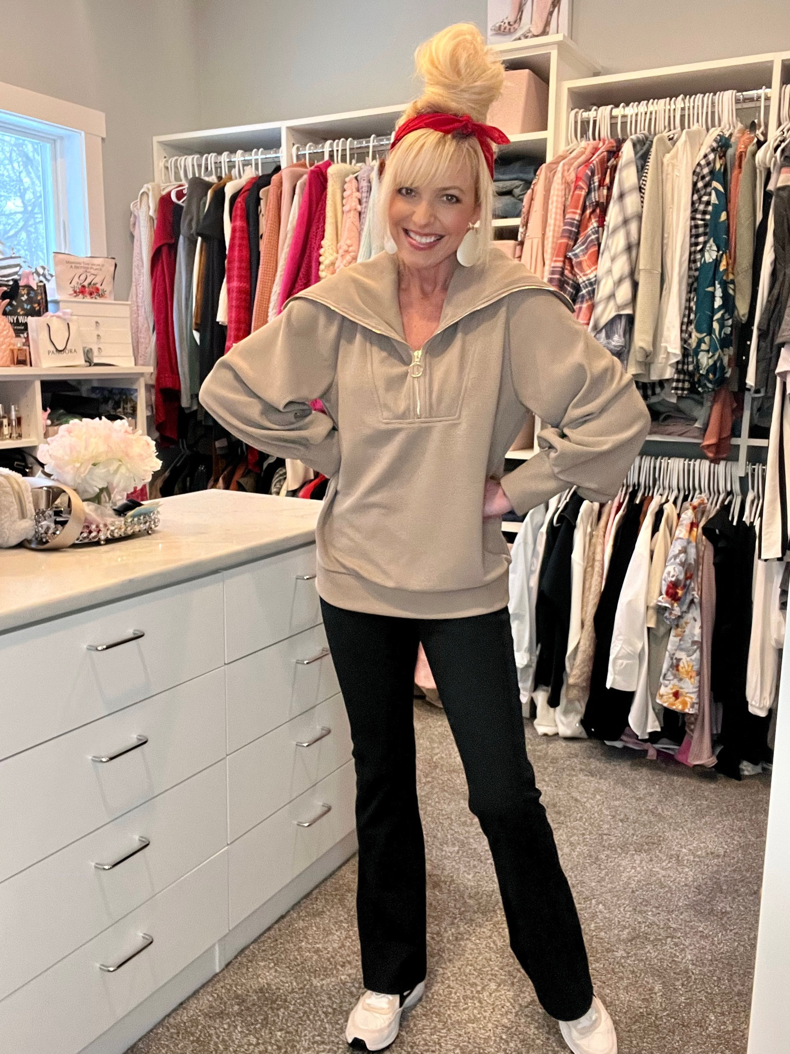 The best 1/2 zip from Amazon. The leggings are great too! #competition 

#LTKstyletip #LTKunder50 #LTKFind