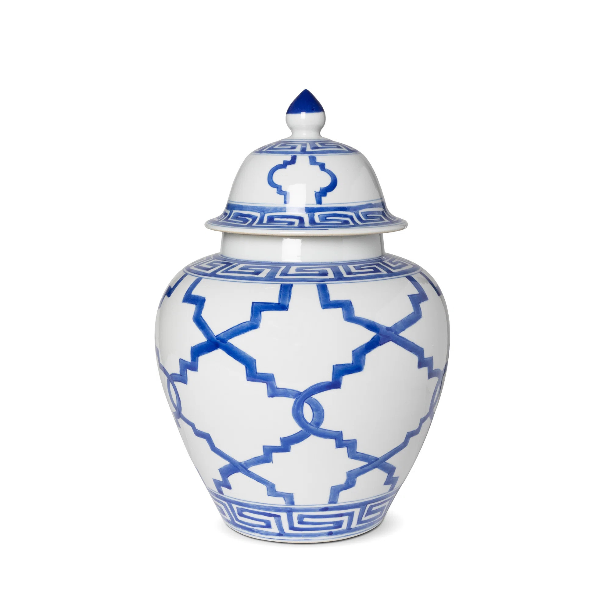 Imperial Ceramic Ginger Jar, Blue | Wayfair North America