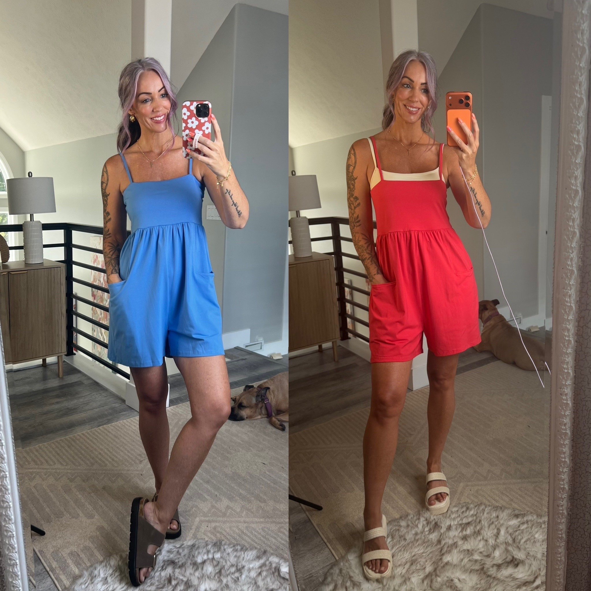 Oh these shorts romper is so comfortable and perfect for those who want to be cool in summer but hate jean shorts! Im wearing size M.

#LTKSeasonal #LTKOver40