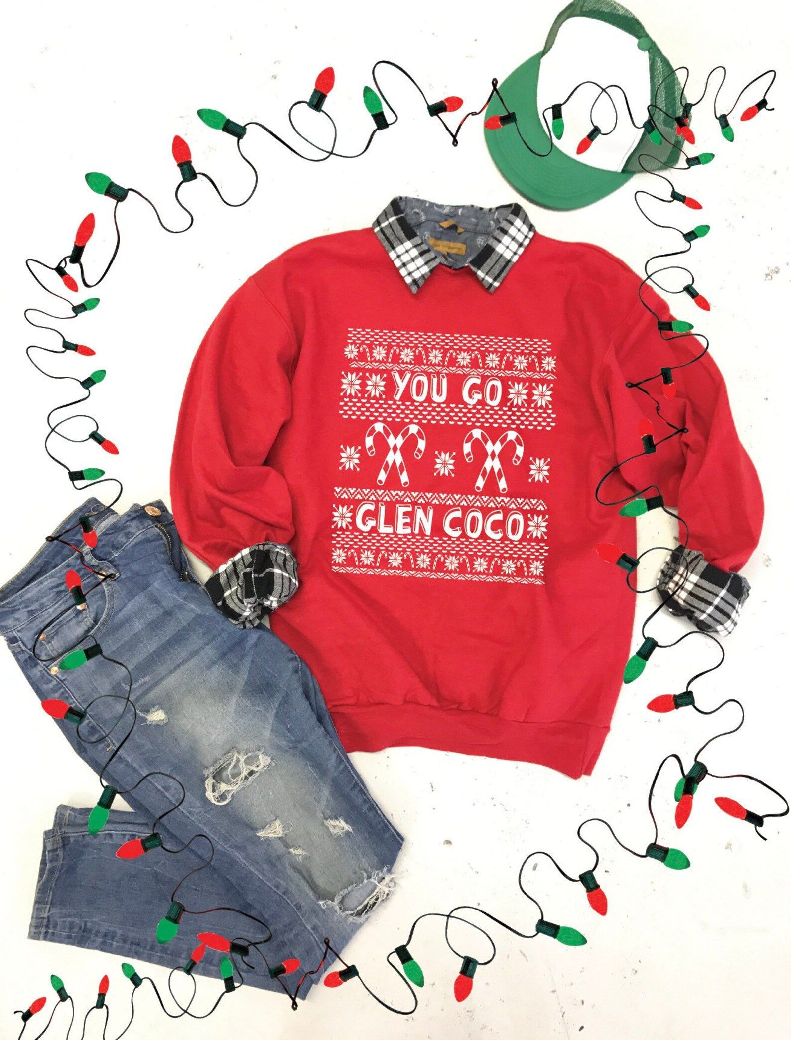 You Go Glen Coco Ugly Sweater Unisex Sweatshirt, For Men or Women Mean Girls Sweater, Christmas S... | Etsy (US)