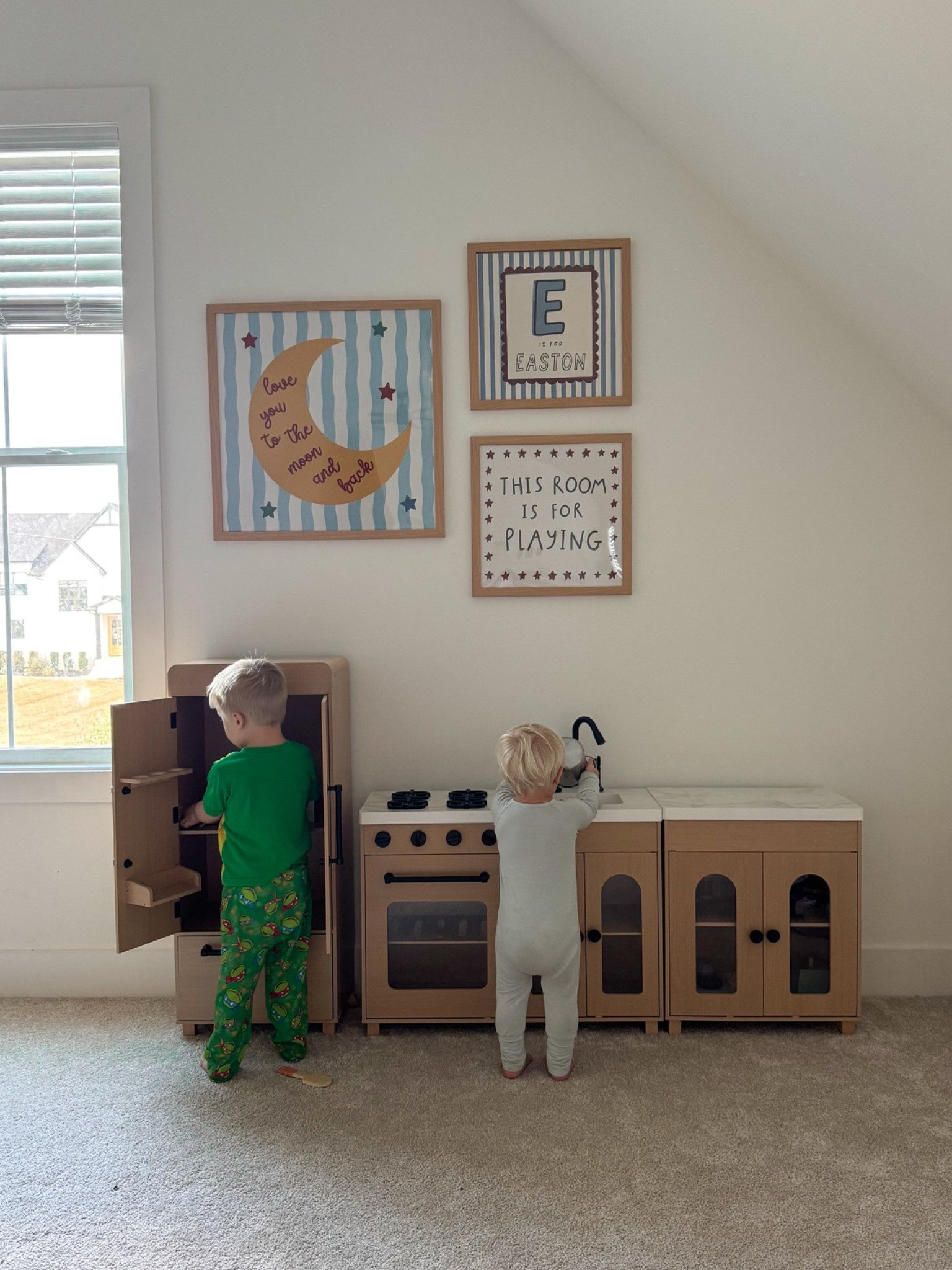 Modern Wooden Play Kitchen Under $200, Toddler Christmas gift ideas, birthday gift ideas for toddlers, playroom must haves, favorite playroom accessories

#LTKKids