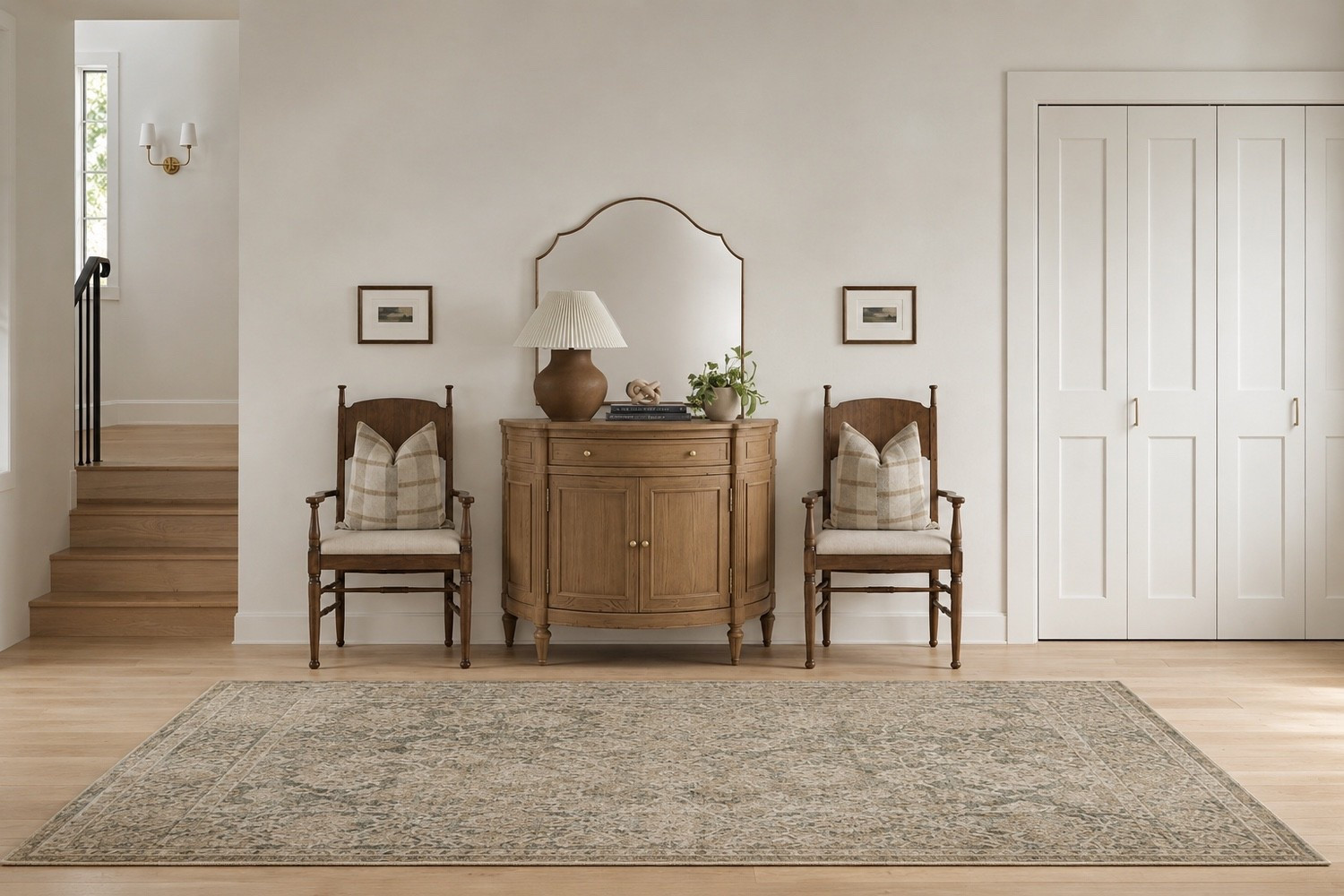 HOW TO MAKE AN AWKWARD ENTRYWAY FEEL BEAUTIFUL AND INTENTIONAL
Not every home features a grand foyer. In fact, many entryways have angled ceilings, narrow walls, or unique architectural details that can seem more challenging than inspiring. However, I have discovered that these "awkward" spaces often hold the most potential. See the full post on the blog!

#LTKhome