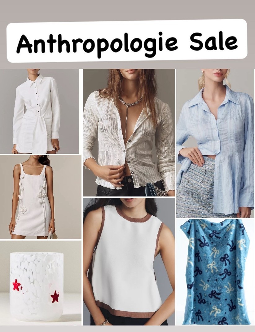 Extra 50% off Anthro sale! Limited time!! 
So many fun pieces included in the sale! 

#LTKSaleAlert #LTKSeasonal