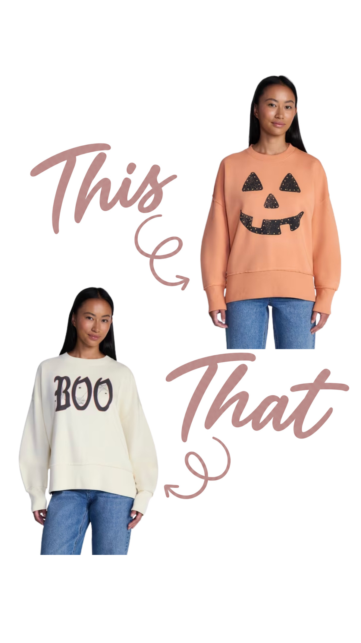 Less than $15 sweatshirt for Halloween 

 