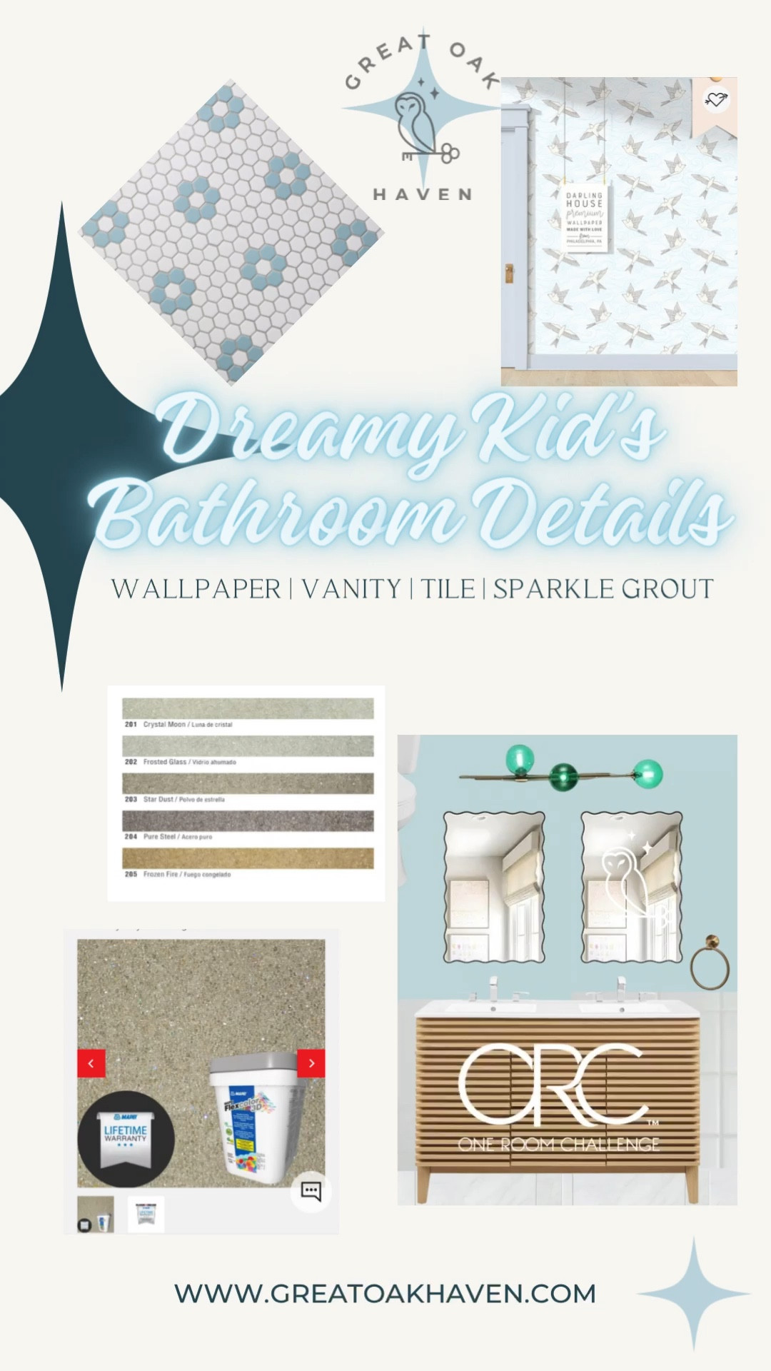 🩵 Dreamy Kids Bathroom Details! 

🐦 The dreamy sparrow & swirling clouds wallpaper from @DarlingHouse_Wallpaper has arrived ! 

☁️ & it’s going to go on the ceiling, to become an epic 5th wall adornment & the inspiration for this entire design ✨

🤩 This will be the first time installing wallpaper on a ceiling & my second time installing wallpaper ever sooooo wish me luck 🍀 

🙏A huge thank you to Julia from @DarlingHouse_Wallpaper who was amazing to work with through the whole process of layout options and making sure I have all the details I need to make the install process as seamless as possible 🙏

@oneroomchallenge
Media sponsor @apartmenttherapy
#orcat 


#LTKKids #LTKHome #LTKStyleTip