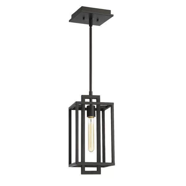 Paisleigh 1-Light Single Square Pendant | Wayfair North America