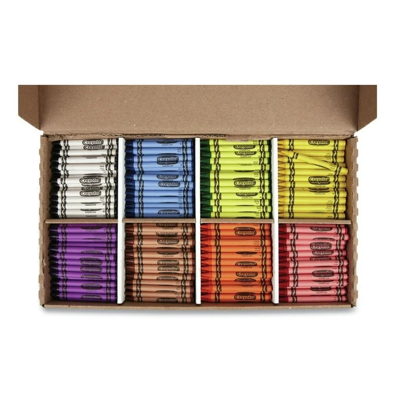 Crayola Crayons 8 Color Classpack Pack Of 800 | Walmart (US)