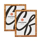 Craig Frames Vintage Bamboo 16x20 inch Picture Frame Tropical Gold, Set of Two | Walmart (US)