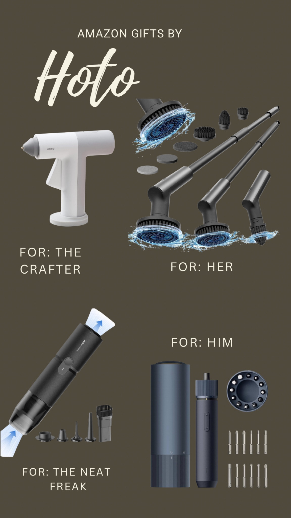 Gift guide that is simple and tackles everyone on your list 👏🏻👏🏻 These new innovative tools are great because they can easily charge with a USB charging system. They are currently on Black Friday deal on Amazon so check off some people on your list! 

#LTKGiftGuide #LTKHoliday #LTKCyberWeek