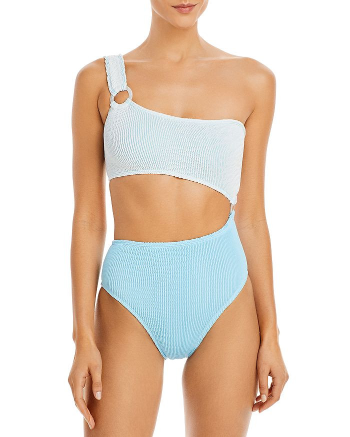 Cleonie Shell Asymmetric One Piece Swimsuit Women - Bloomingdale's | Bloomingdale's (US)