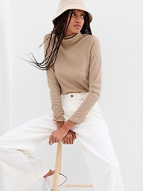 SoftRib Metallic Turtleneck | Gap (US)