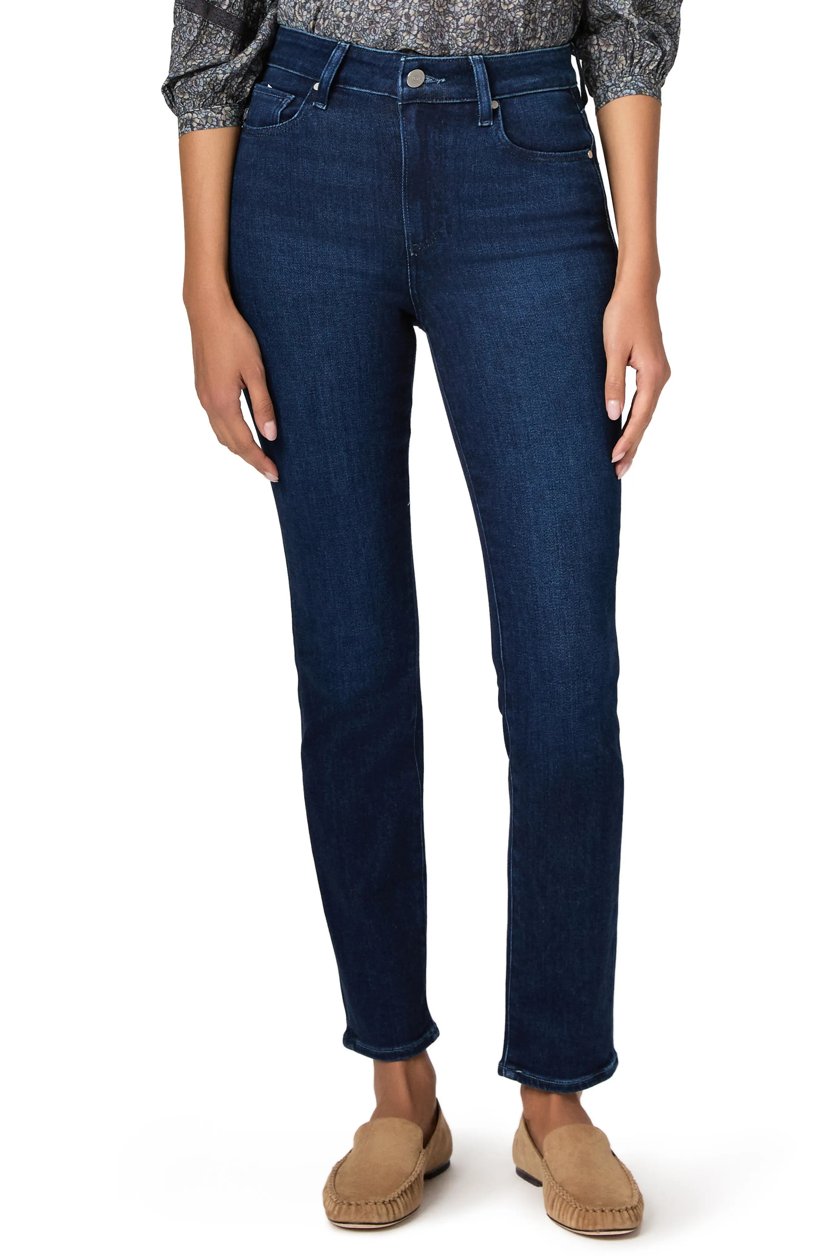 PAIGE Gemma High Waist Cigarette Jeans (Women) | Nordstrom | Nordstrom