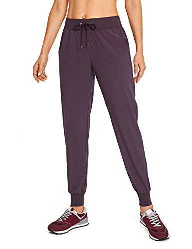 CRZ YOGA Women's Lightweight Workout Joggers 27.5" - Travel Casual Outdoor Running Athletic Track... | Amazon (US)