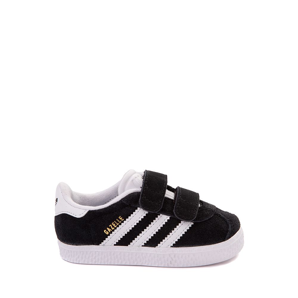 adidas Gazelle Athletic Shoe - Baby / Toddler - Core Black / Cloud White | Journeys