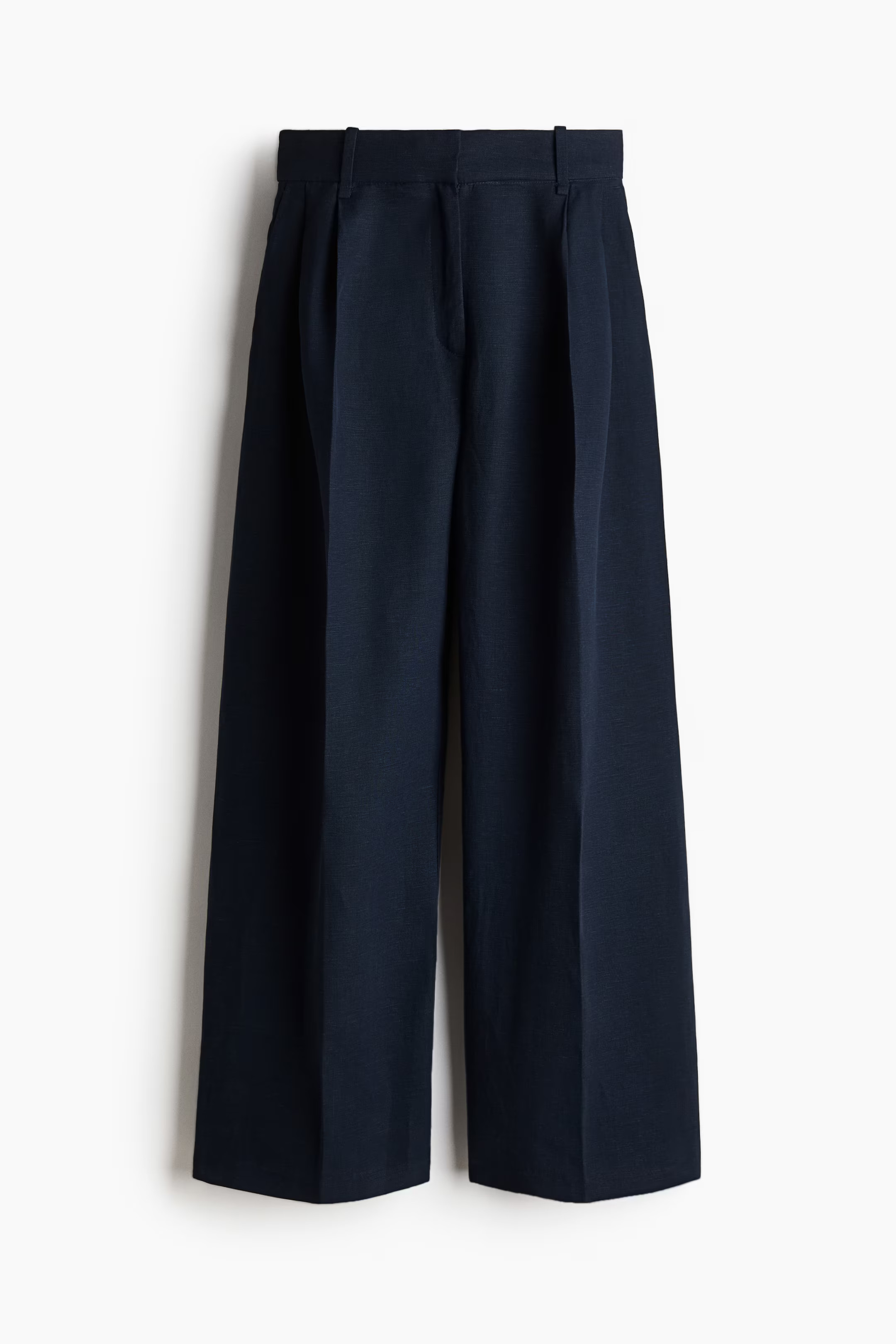 Linen-blend trousers | H&M (UK, MY, IN, SG, PH, TW, HK)