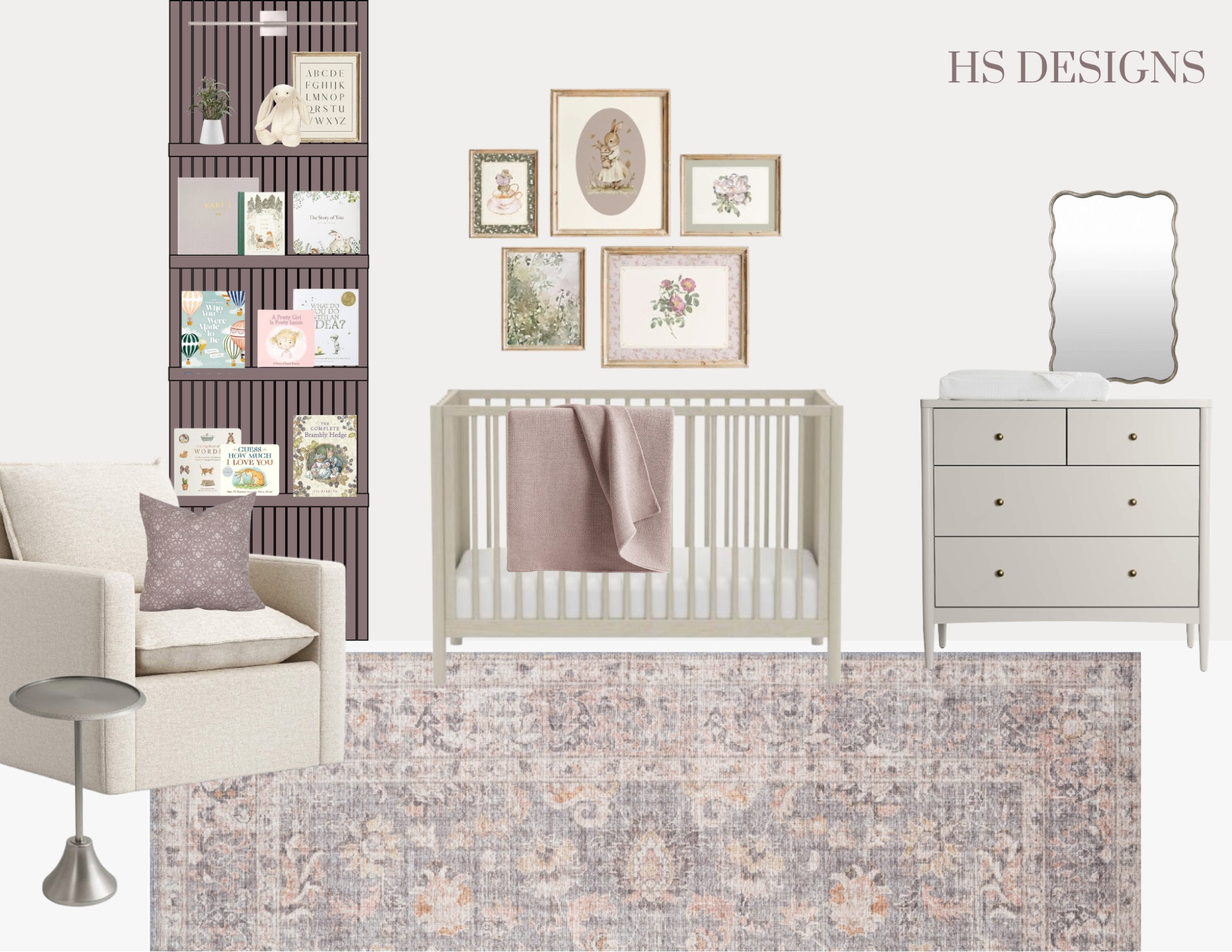 Dusty mauve nursery 🤍 


Girls nursery, nursery, purple nursery, mauve nursery 



#LTKfamily #LTKkids #LTKbaby