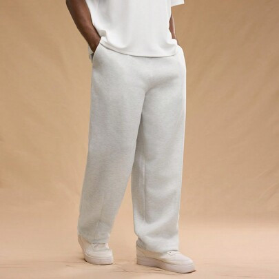 Men's Loose Light Grey Sweatpants; Suitable For Spring Wear | SHEIN