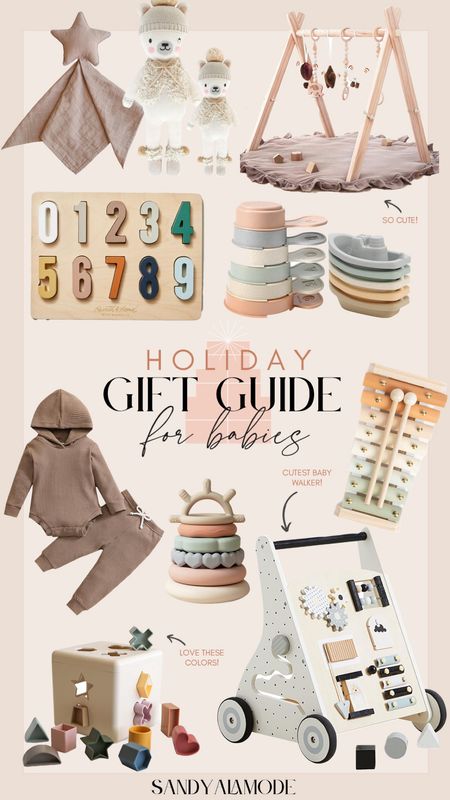 Gifts for babies | holiday gifts for babies | baby gift ideas | holiday gift ideas 

#LTKGiftGuide #LTKbaby #LTKHoliday