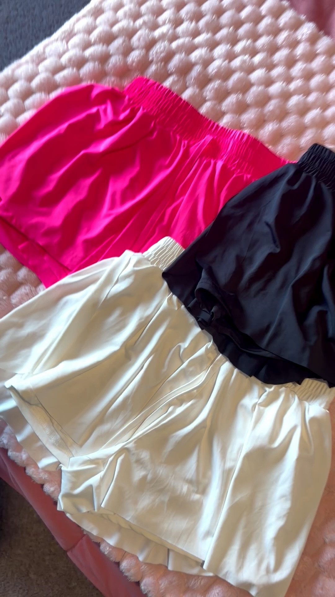 My daughter’s favorite flowy shorts that look like a skirt, set of 3 under $30! SIZE UP! 

#LTKSeasonal #LTKKids #LTKmomlife