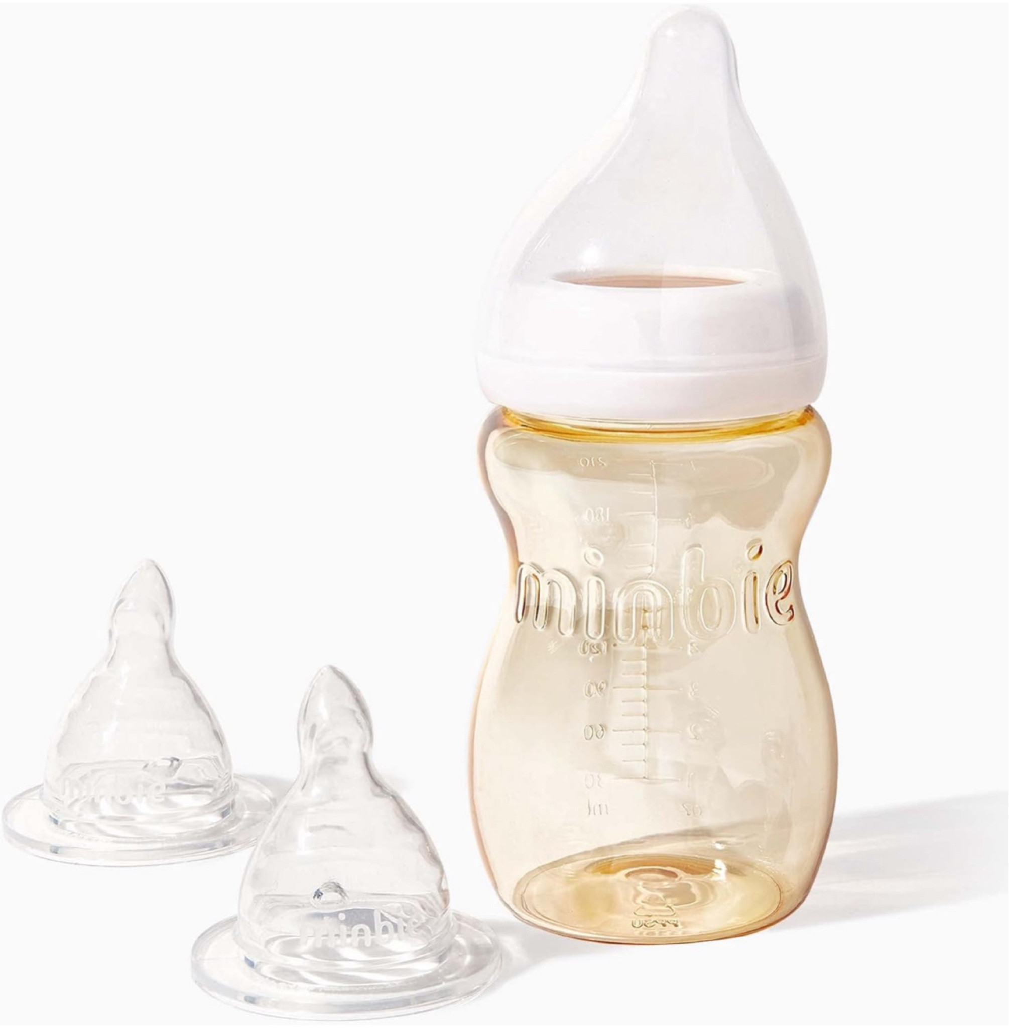 Minbie Breastfeeding 7oz Baby Bottle! BPA-Free. Anti colic. Less nipple confusion. 

#LTKBaby