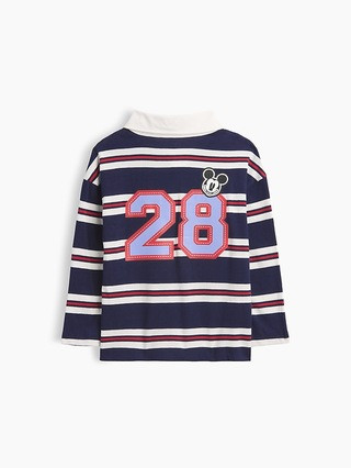 babyGap × Disney Mickey Mouse Rugby Polo Shirt Shirt | Gap Factory
