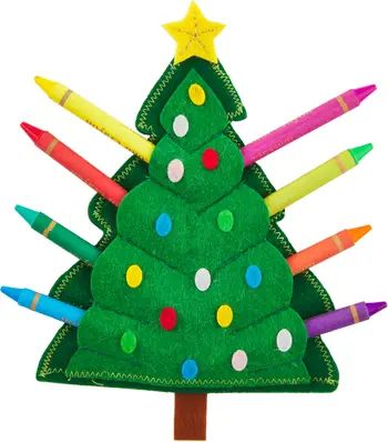 Mud Pie Christmas Tree Crayon Holder & Crayons Set | Nordstrom | Nordstrom