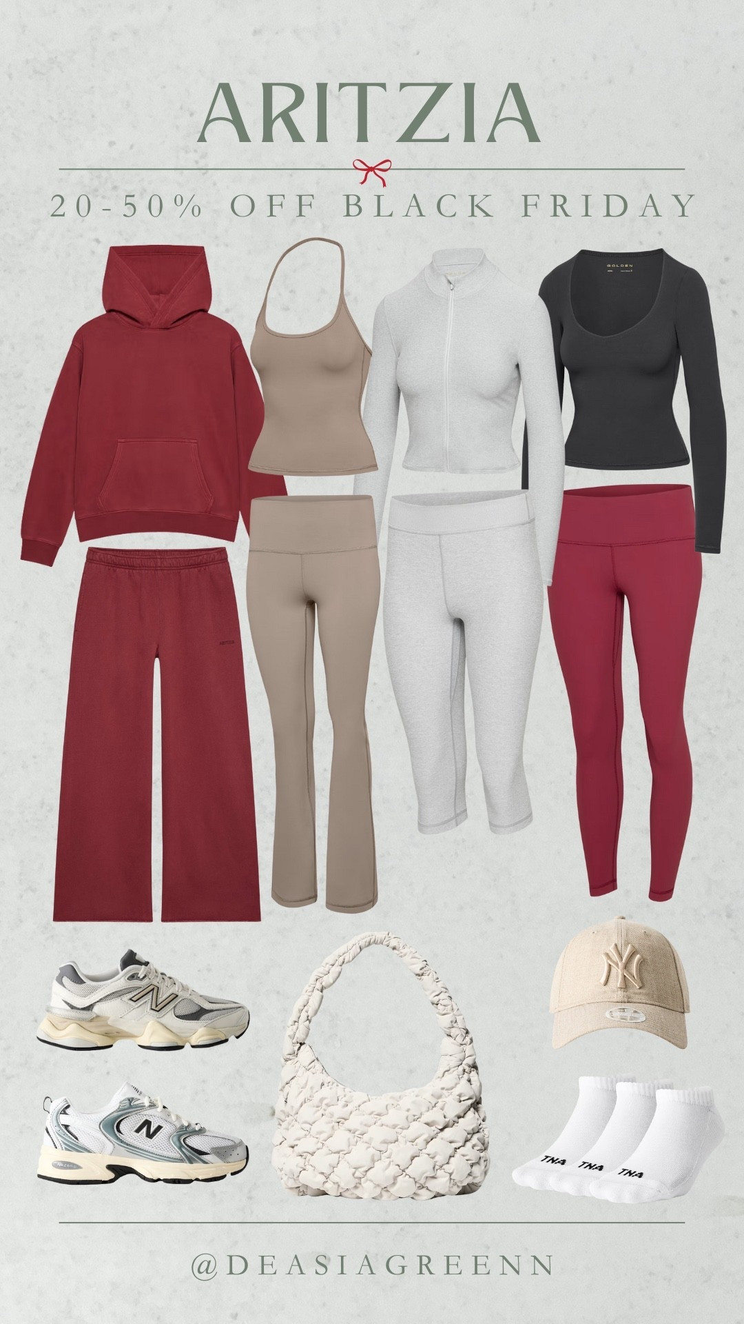 Aritzia Black Friday sale!!! 20-50% off my favorites 🤍

#LTKCyberWeek #LTKfitnessgoals #LTKActive