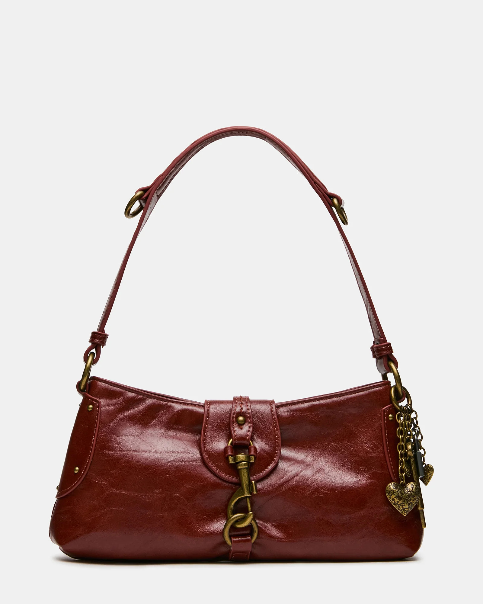 VEXA Rust Charms Shoulder Handbag | Steve Madden (US)