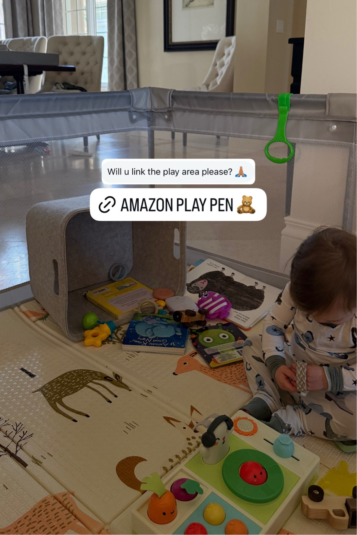 Baby play pen (59”)

#LTKKids #LTKFamily #LTKBaby