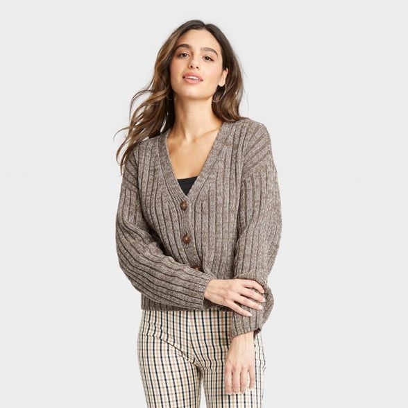 Women's Ribbed Cardigan - A New Day™ | Target