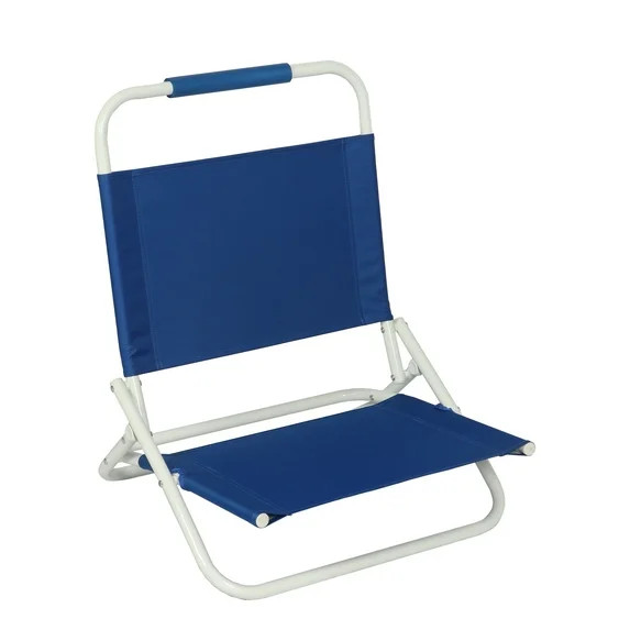 Mainstays Beach Sand Chair, Royal Blue | Walmart (US)