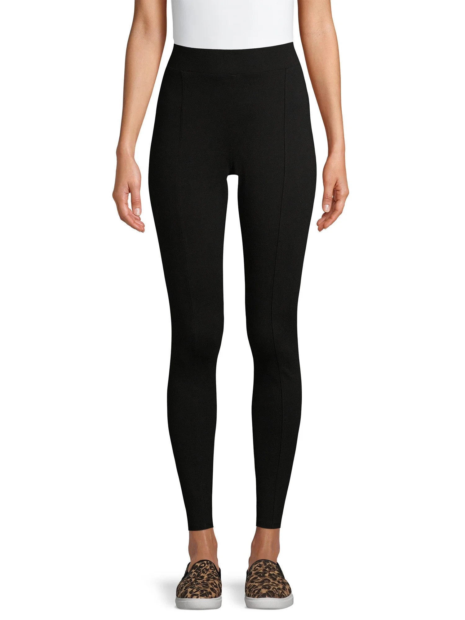 Time and Tru - Time and Tru Women’s Ponte Jeggings - Walmart.com | Walmart (US)