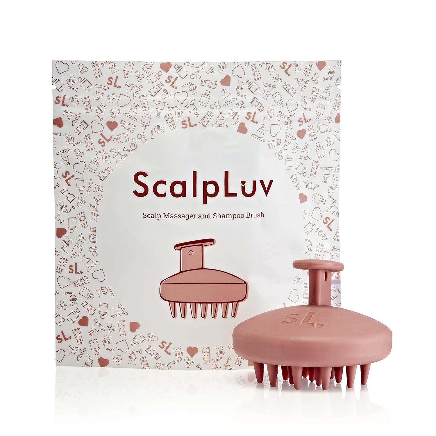 ScalpLuv | Scalp Massager Hair Brush, 3 in 1 Hair Massager, Exfoliator, Promotes Hair Growth, Dan... | Amazon (US)